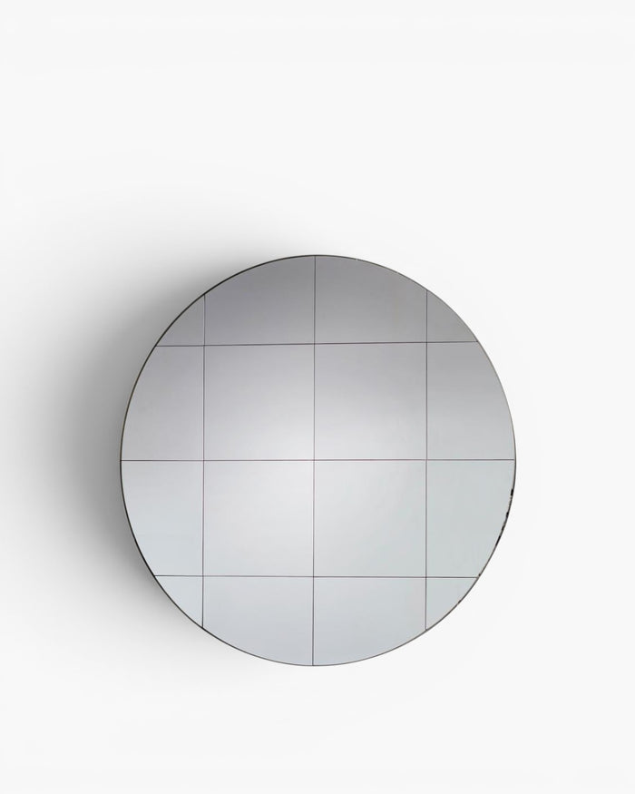 Boxley Round Mirror Silver