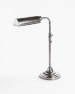 Brooklyn Desk Lamp Antique Silver