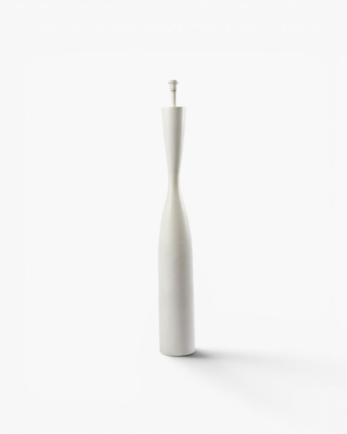 Callum Floor Lamp Base White- Base Only