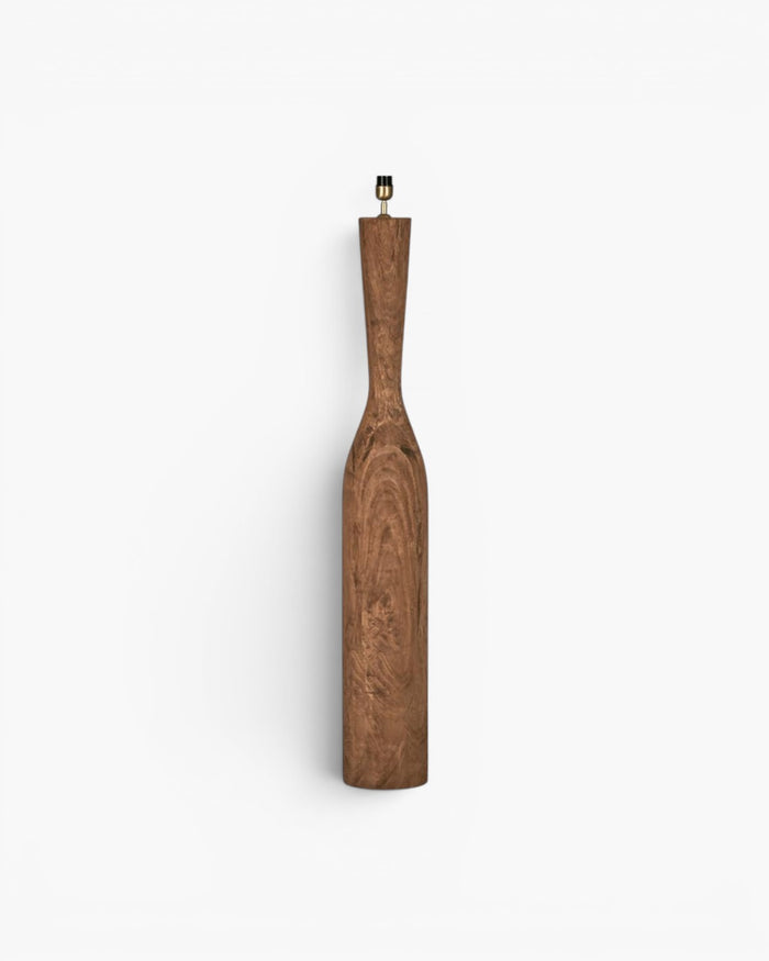 Callum Timber Floor Lamp Base- Base Only