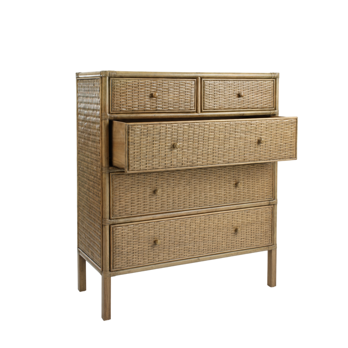 Amara 5 Drawer Tallboy