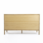 Amara 6 Drawer Dresser Mud Grey