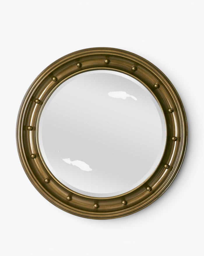 Clive Mirror Burnt Gold