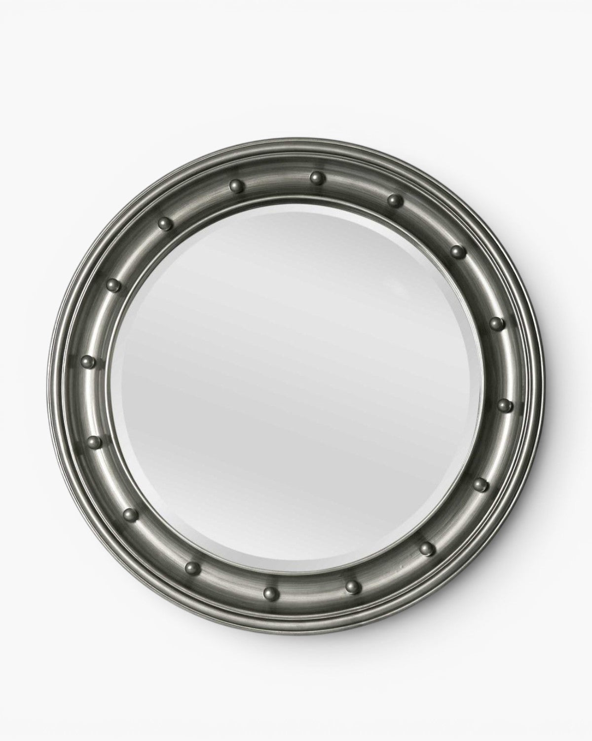 Clive Mirror Burnt Silver
