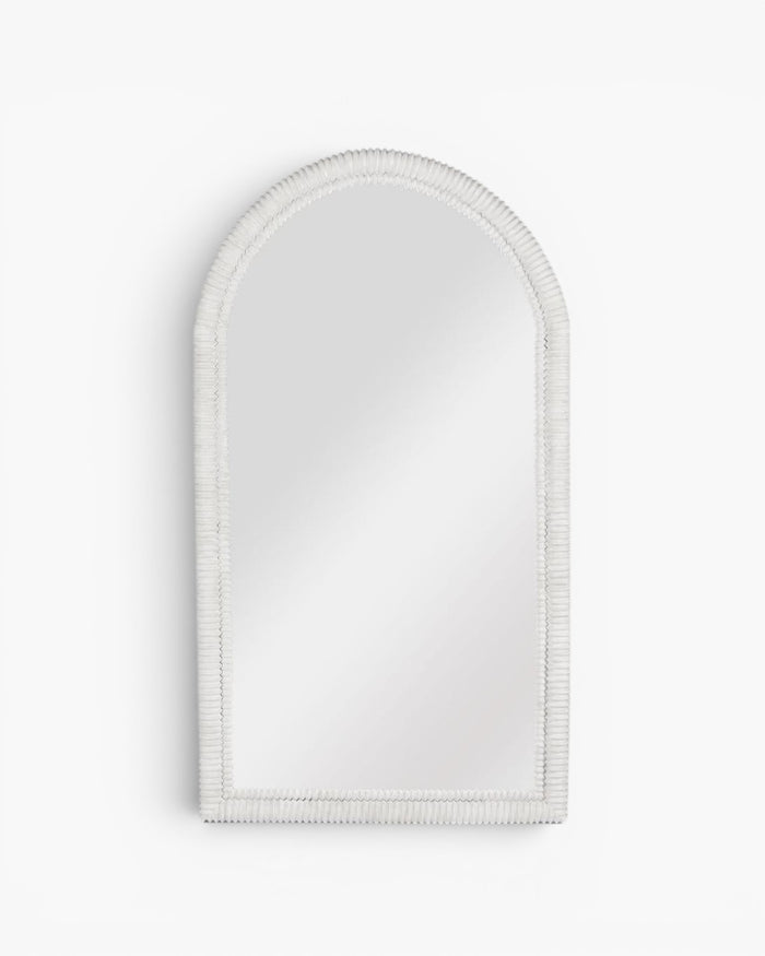 Cloverley Floor Mirror White