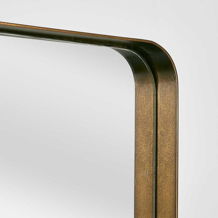 Osmond Square Mirror Burnt Gold