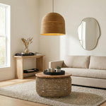Dune Organic Mirror Large White
