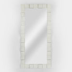 Monument Floor Mirror White