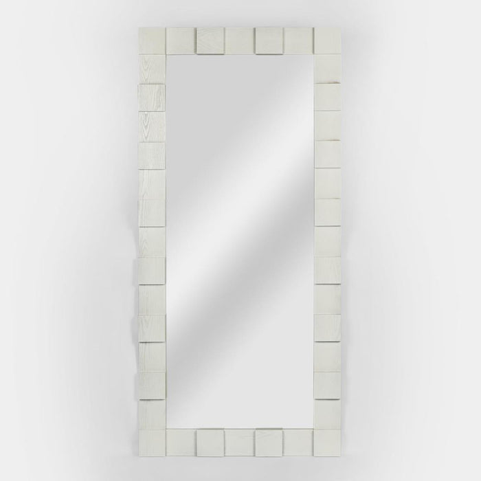 Monument Floor Mirror White