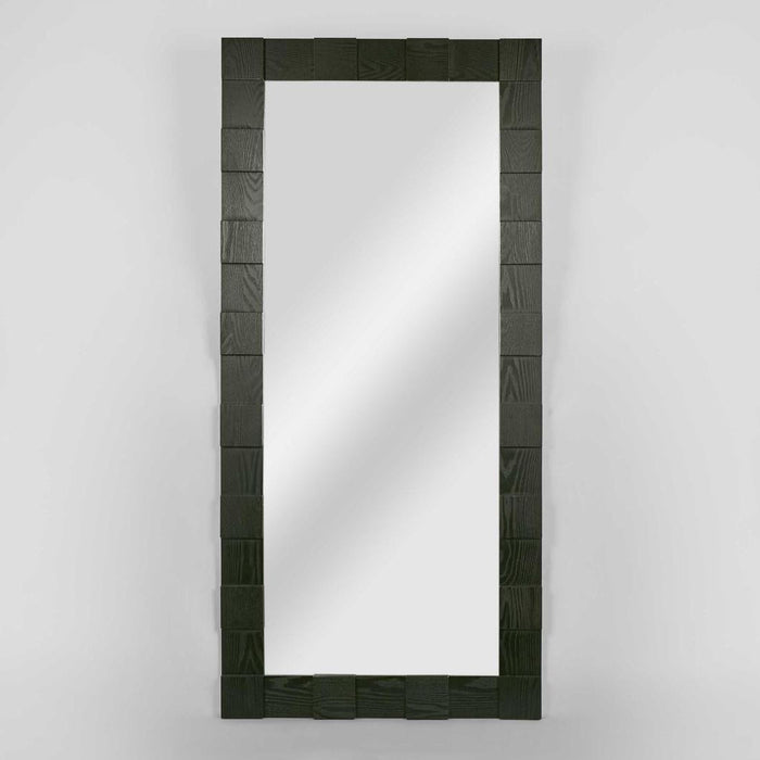 Monument Floor Mirror Black