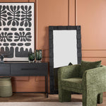 Monument Floor Mirror Black