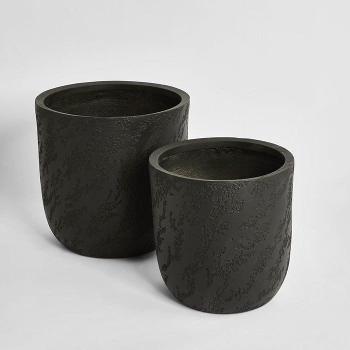 Wabi Planter Set of 2 Black