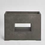 Plaza Rectangle Planter Grey