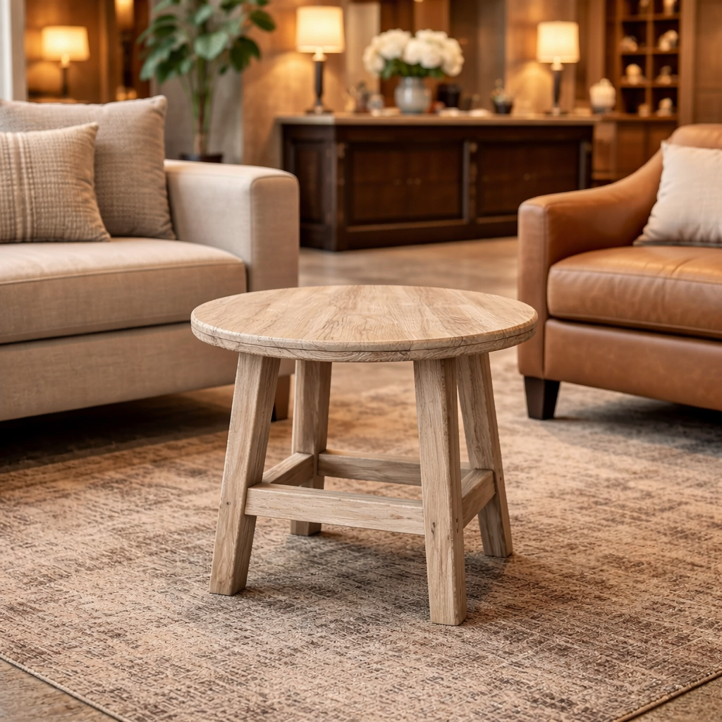 Pioneer Round Side Table 60cm