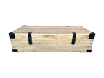 Recycled Elm and Iron Trunk