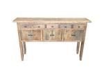 Rudolph Hall Table Natural/Black/White