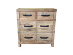 Recycled Elm 2 Door 2 Drawer Cabinet