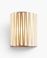 Destiny Half Round Wall Light Brass