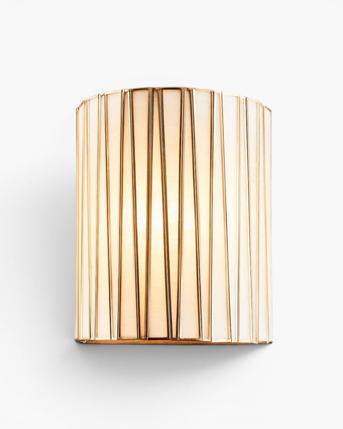Destiny Half Round Wall Light Brass