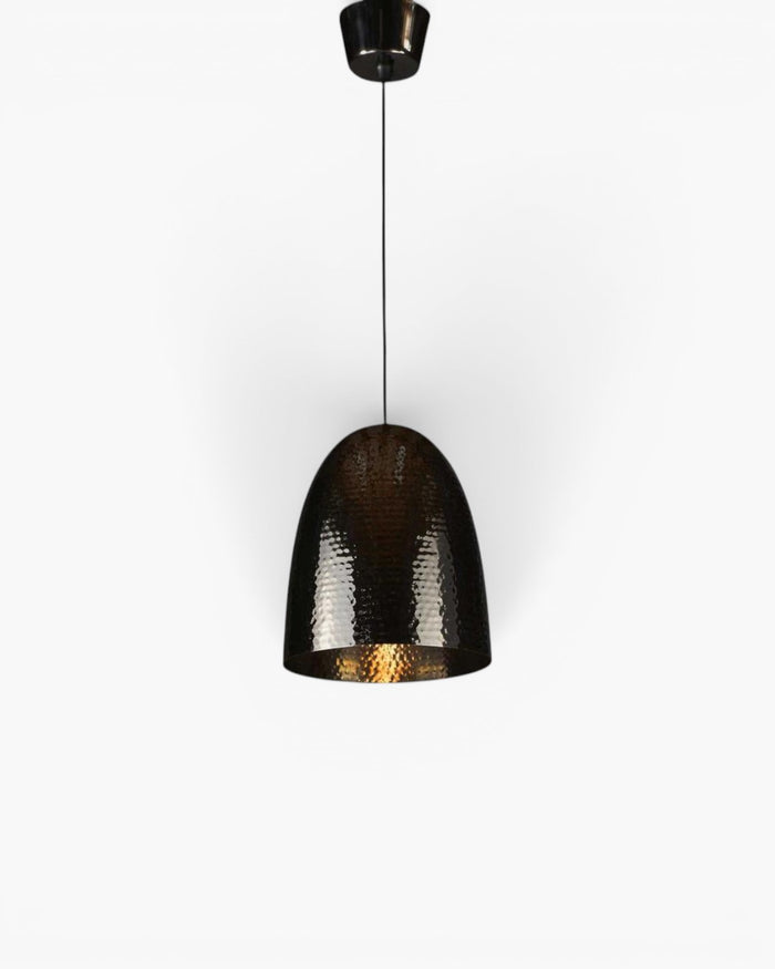 Dolce Beaten Ceiling Pendant Charcoal