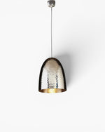 Dolce Beaten Ceiling Pendant Silver