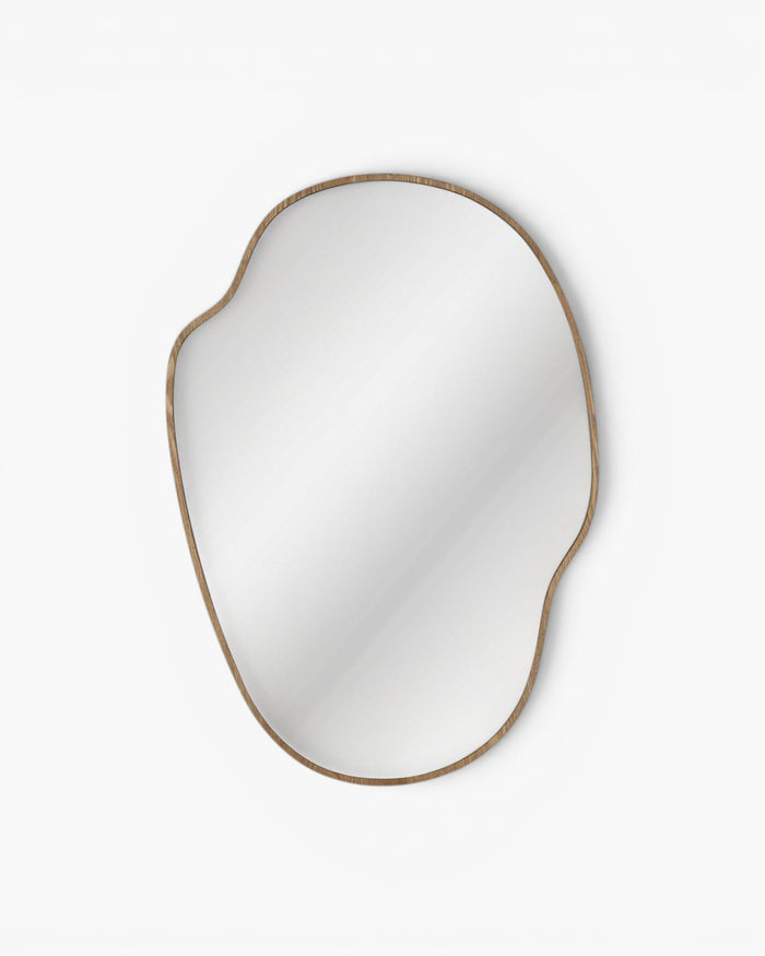 Dune Organic Mirror Small Oak