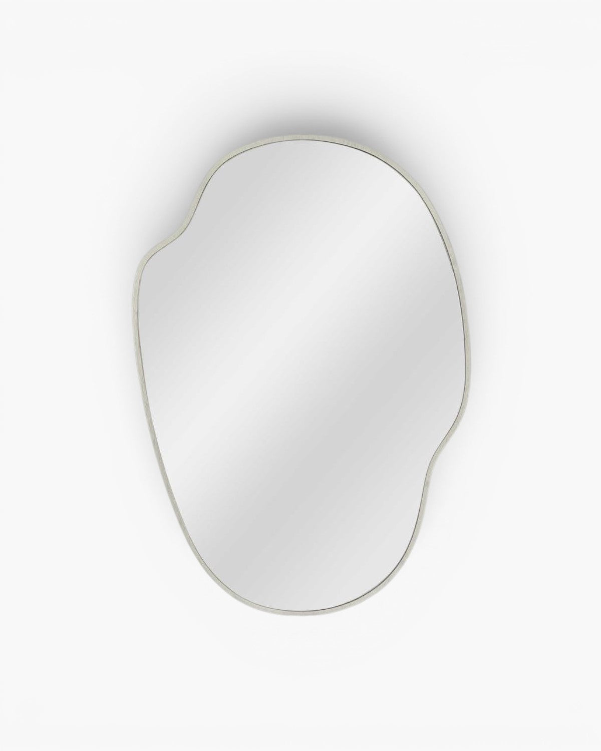 Dune Organic Mirror Small White