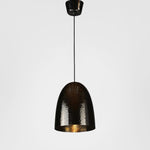 Dolce Beaten Ceiling Pendant Charcoal