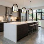 Dolce Beaten Ceiling Pendant Silver