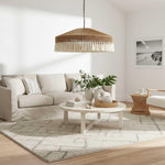 Arignon Raffia Peper and Cotton Ceiling Pendant large