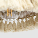 Arignon Raffia Peper and Cotton Ceiling Pendant Small