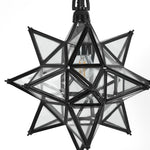 Star Ceiling Pendant Small Black