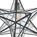 Star Ceiling Pendant Large Black