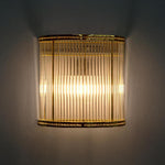 Verre Half Wall Light