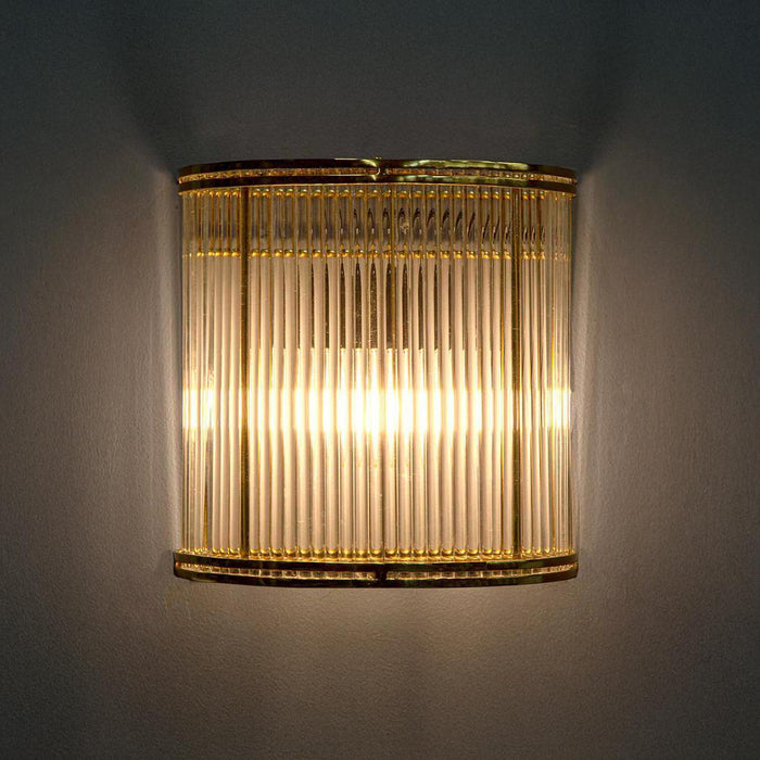 Verre Half Wall Light