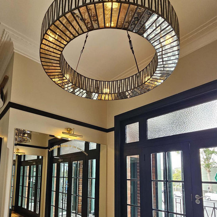 Chelton Ceiling Pendant Small Brass