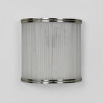 Inanda Half Round Wall Light Nickel
