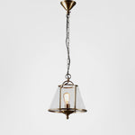Cotton Tree Ceiling Pendant Antqiue Brass