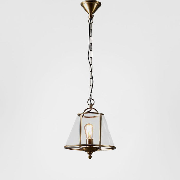 Cotton Tree Ceiling Pendant Antqiue Brass