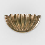 Half Moon Shell Shade Wall Light