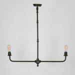 Sheridan Two Arm Pendant Black