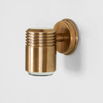 Primrose Outdoor Wall Light Antique Brass