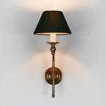 Soho Curved Wall Light Base Antique