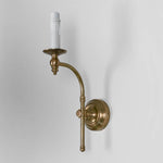 Soho Curved Wall Light Base Antique