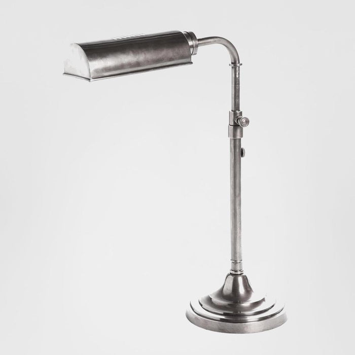 Brooklyn Desk Lamp Antique Silver