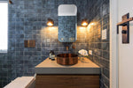 Phoenix Wall Light Dark Brass
