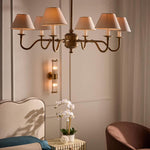 Prescot Chandelier Dark Bronze