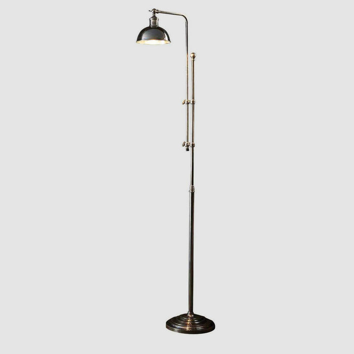 Michigan Floor Lamp Antique Silver