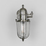 Chapel Outdoor Wall Light Silver