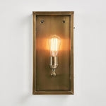Goodman Outdoor Wall Light Ant Brass